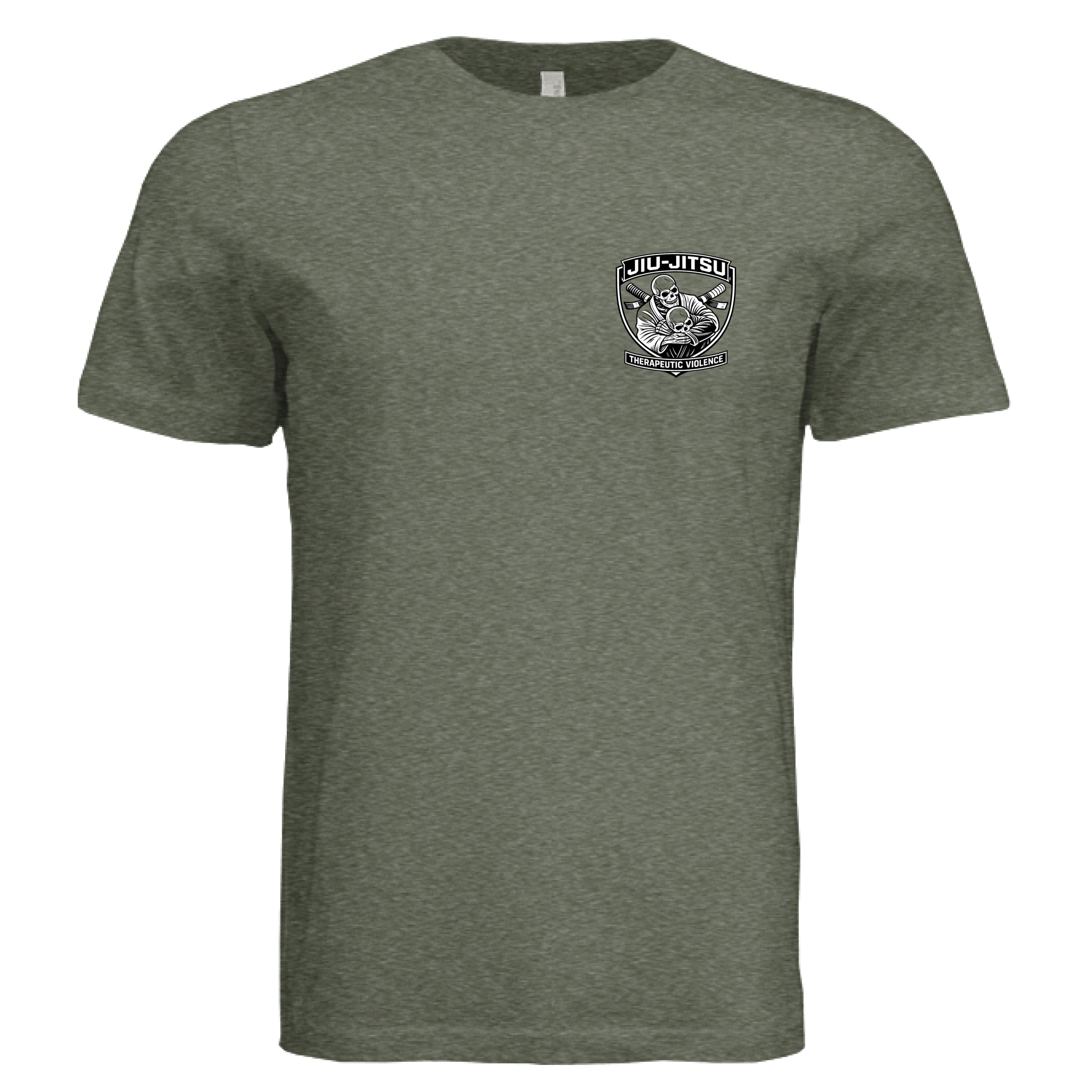 Military Green Triblend - FRONT