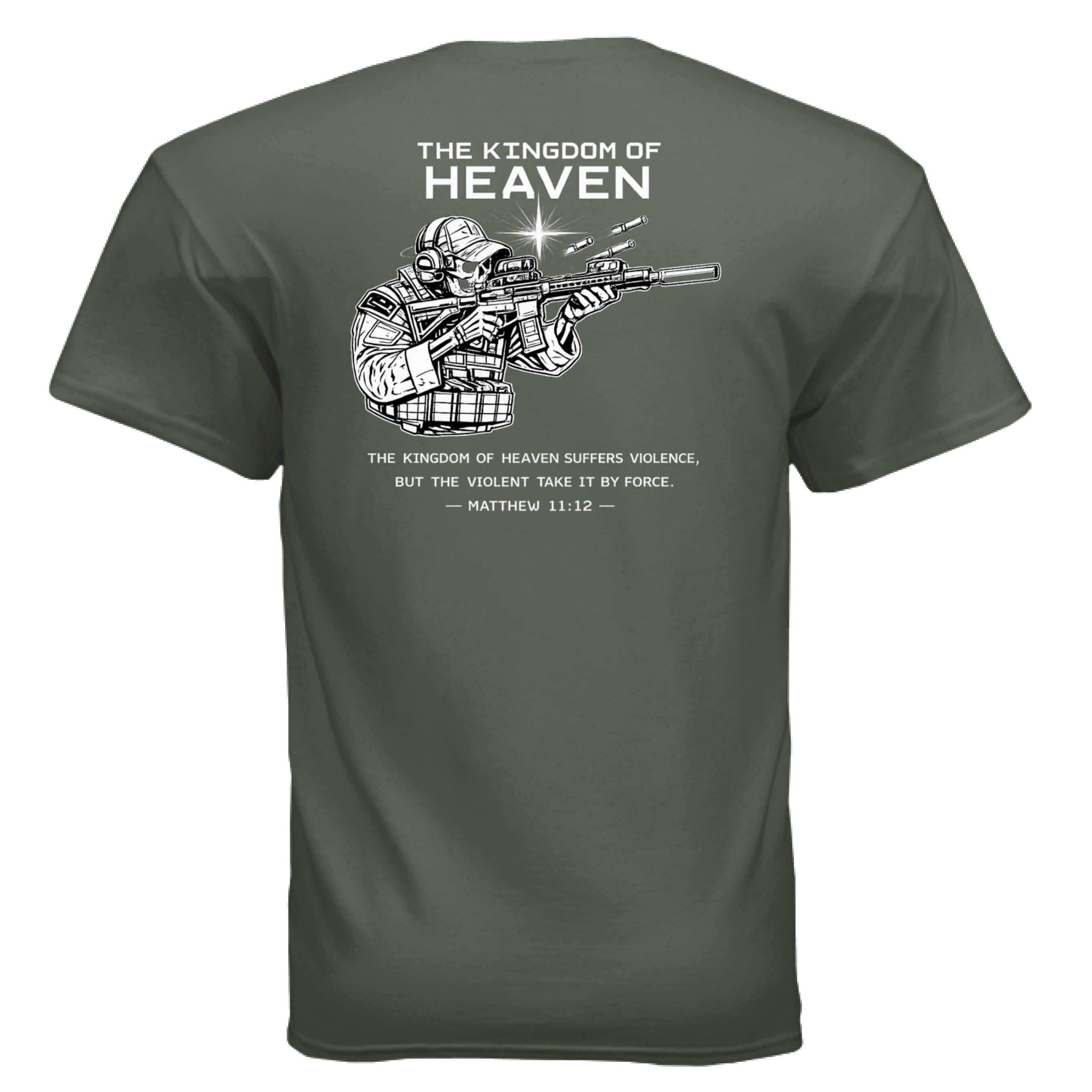 MILITARY GREEN - BACK