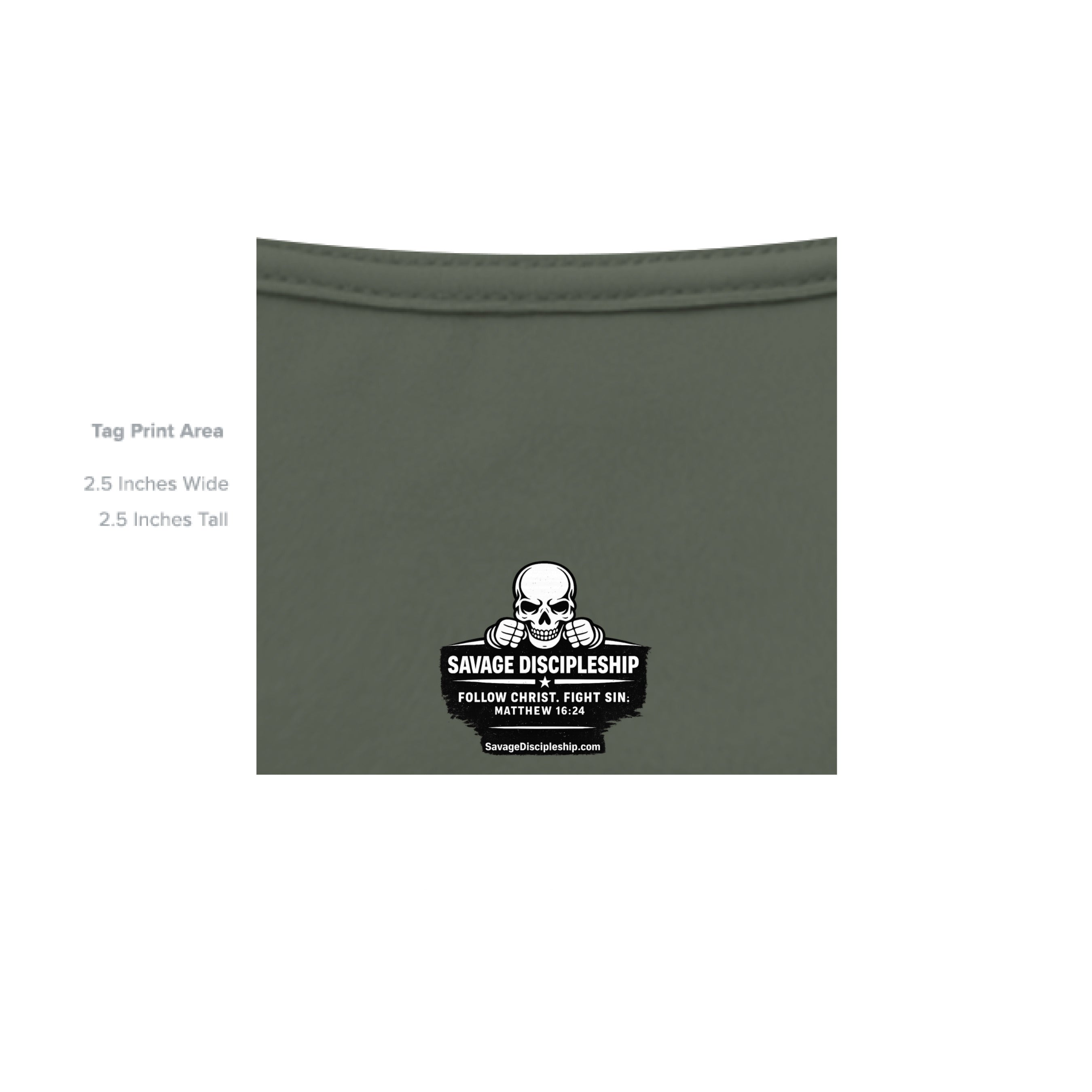 MILITARY GREEN - INSIDE_TAG_LINE