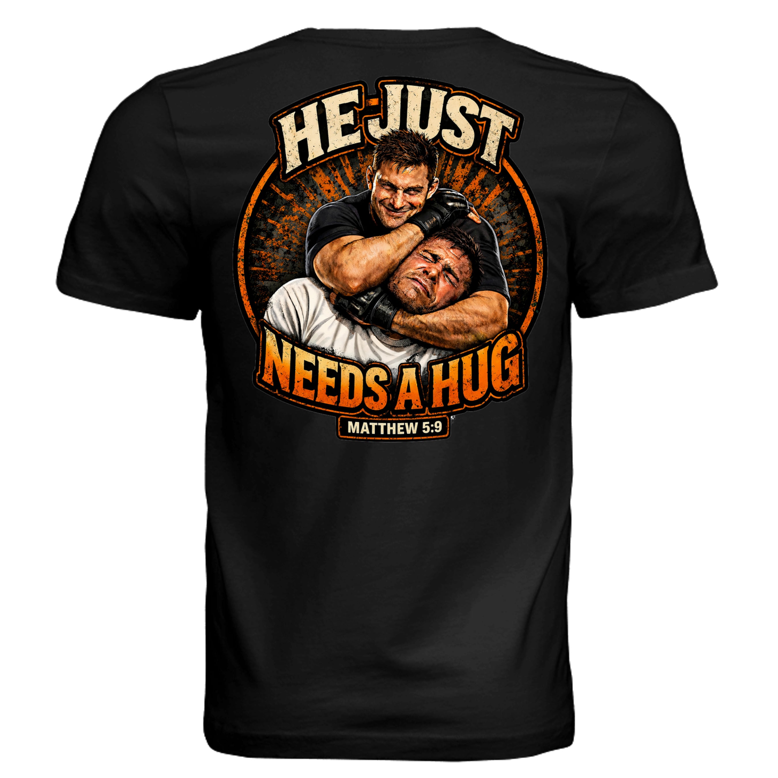 SLD BLK TRIBLEND - 3413C - BACK