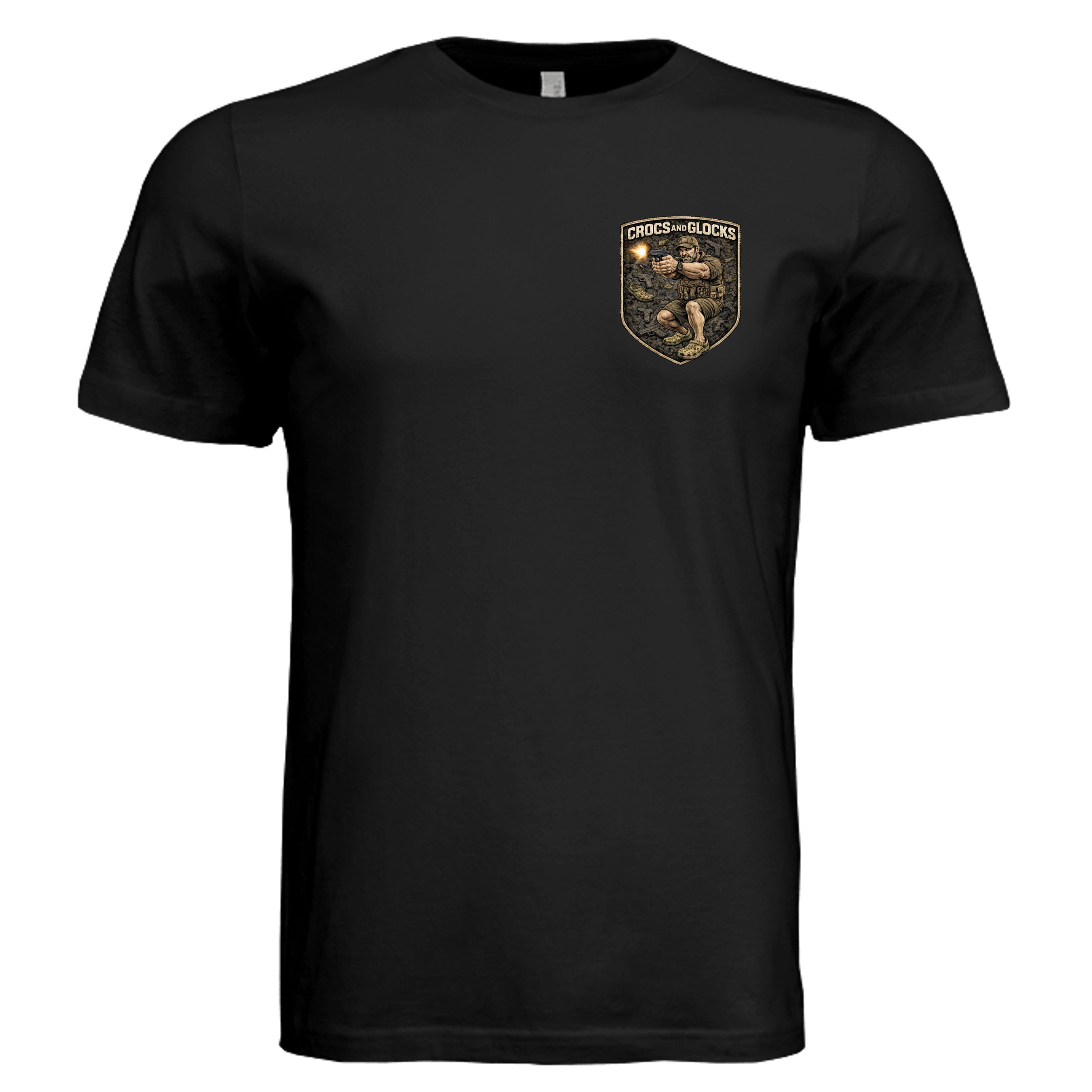 SLD BLK TRIBLEND - 3413C - FRONT